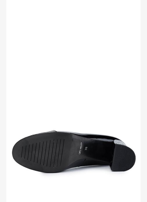 Relax Anatomic Kadın Hakiki Deri Siyah Comfort Ayakkabı - Görsel 6