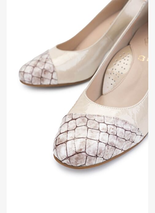 Relax Anatomic Kadın Hakiki Deri Vizon Comfort Ayakkabı - Görsel 4