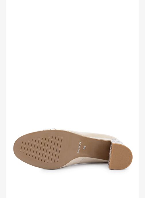 Relax Anatomic Kadın Hakiki Deri Vizon Comfort Ayakkabı - Görsel 6