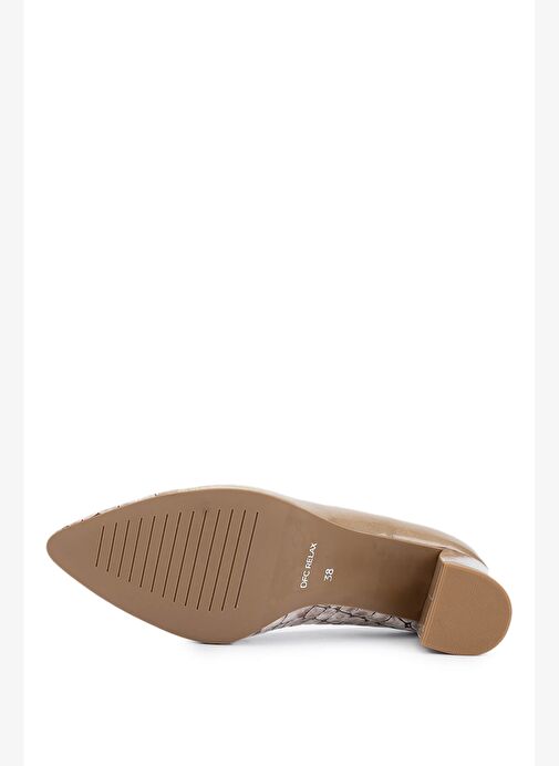 Relax Anatomic Kadın Hakiki Deri Vizon Comfort Ayakkabı - Görsel 6