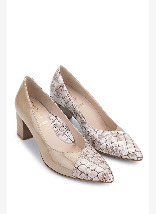 Relax Anatomic Kadın Hakiki Deri Vizon Comfort Ayakkabı - Görsel 3