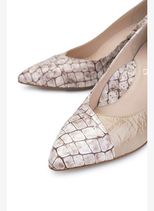 Relax Anatomic Kadın Hakiki Deri Vizon Comfort Ayakkabı - Görsel 4