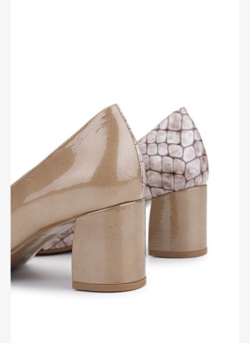 Relax Anatomic Kadın Hakiki Deri Vizon Comfort Ayakkabı - Görsel 5