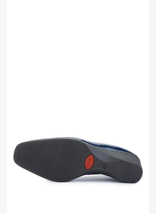 Relax Anatomic Kadın Hakiki Deri Mavi Comfort Ayakkabı - Görsel 6