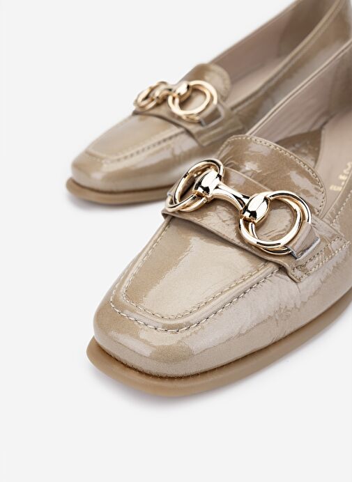 Valmenti Kadın Vizon Hakiki Deri Comfort Ayakkabı - Görsel 4