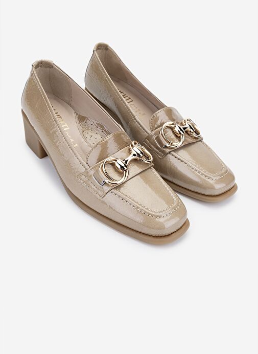 Valmenti Kadın Vizon Hakiki Deri Comfort Ayakkabı - Görsel 3