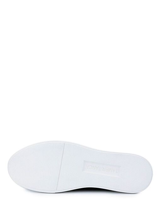 Tamer Tanca Erkek Hakiki Deri Lacivert Süet Loafer Ayakkabı - Görsel 5