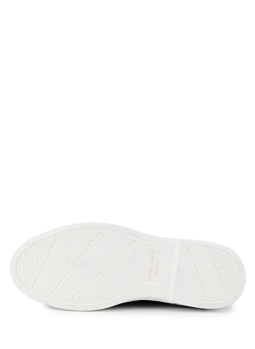 Tamer Tanca Erkek Hakiki Deri Siyah Loafer Ayakkabı - Görsel 5