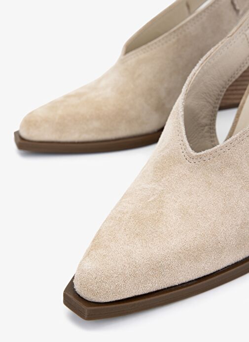 Valmenti Kadın Hakiki Deri Topuklu Ayakkabı - Görsel 4