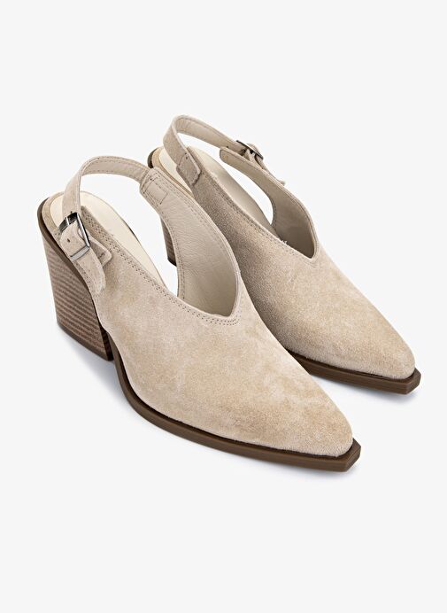 Valmenti Kadın Hakiki Deri Topuklu Ayakkabı - Görsel 3