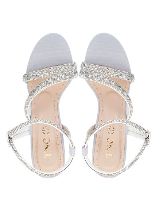 Tamer Tanca Kadın Suni Deri Lame Abiye Ayakkabı - Görsel 7