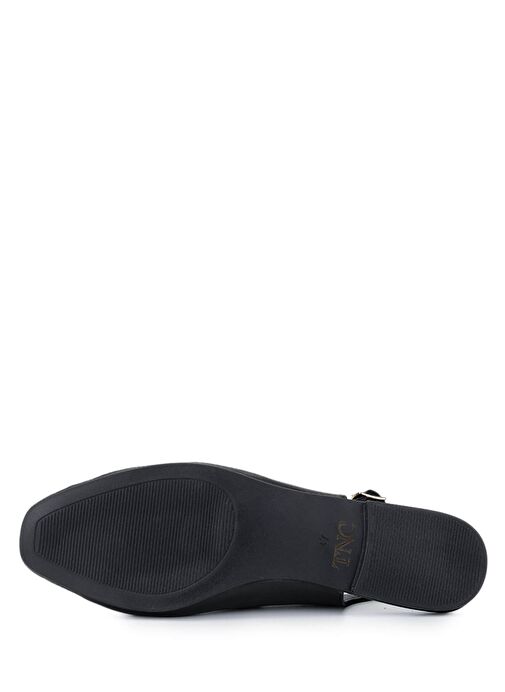 Tamer Tanca Kadın Hakiki Deri Siyah Deri Casual Ayakkabı - Görsel 5