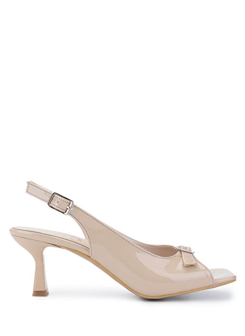 Tamer Tanca Kadın Hakiki Deri Topuklu Ayakkabı - Görsel 2