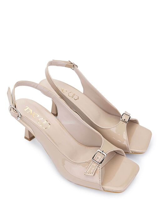 Tamer Tanca Kadın Hakiki Deri Topuklu Ayakkabı - Görsel 3