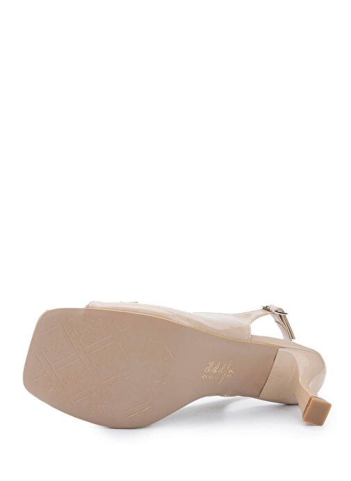 Tamer Tanca Kadın Hakiki Deri Topuklu Ayakkabı - Görsel 5