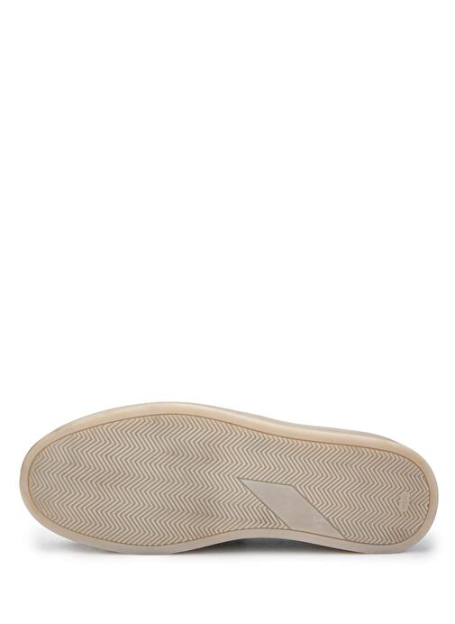 Tamer Tanca Erkek Hakiki Deri Bej Süet Loafer Ayakkabı - Görsel 4