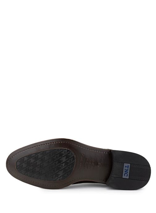 Tamer Tanca Erkek Hakiki Deri Kahverengi Süet Klasik Ayakkabı - Görsel 5