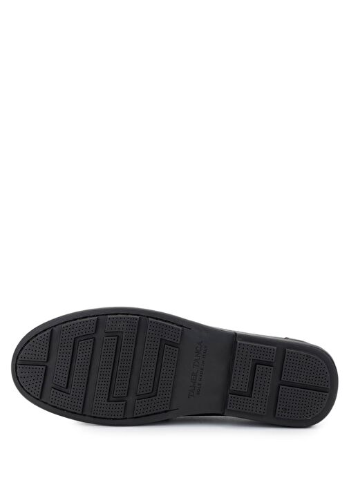 Tamer Tanca Erkek Hakiki Deri Kahverengi Loafer Ayakkabı - Görsel 5