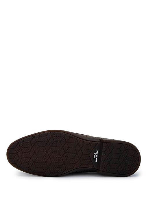 Tamer Tanca Erkek Hakiki Deri Vizon Nubuk Loafer Ayakkabı - Görsel 4