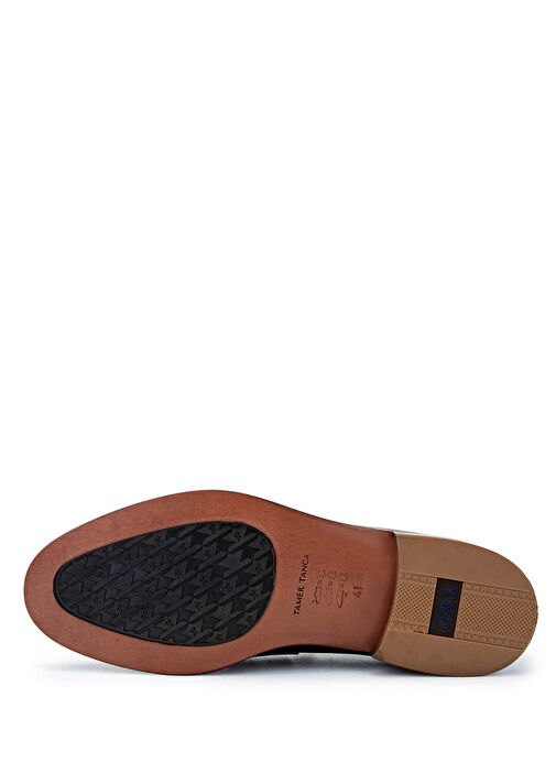 Tamer Tanca Erkek Hakiki Deri Kahverengi Klasik Ayakkabı - Görsel 4