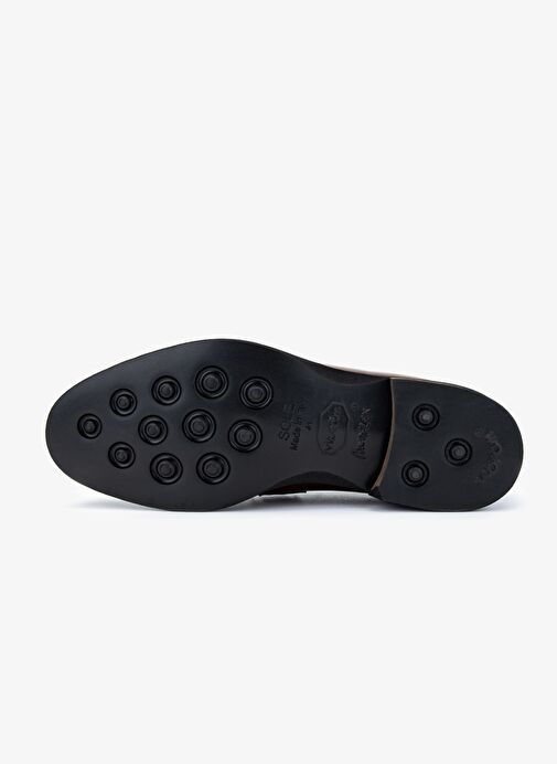 Valmenti Erkek Hakiki Deri Taba Klasik Ayakkabı - Görsel 6