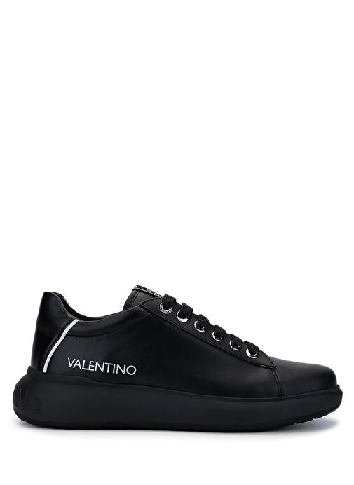 Mario Valentino Unisex Hakiki Deri Siyah Sneakers & Spor Ayakkabı - Görsel 2