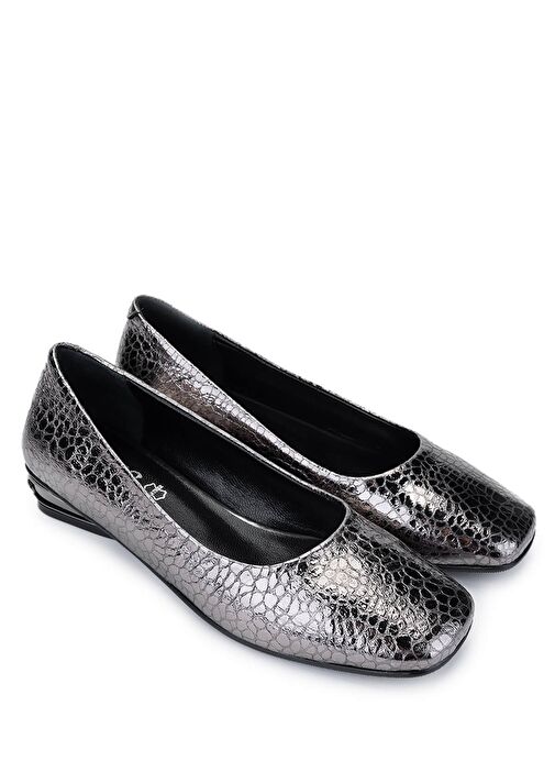 Tamer Tanca Kadın Hakiki Deri Topuklu Ayakkabı - Görsel 3