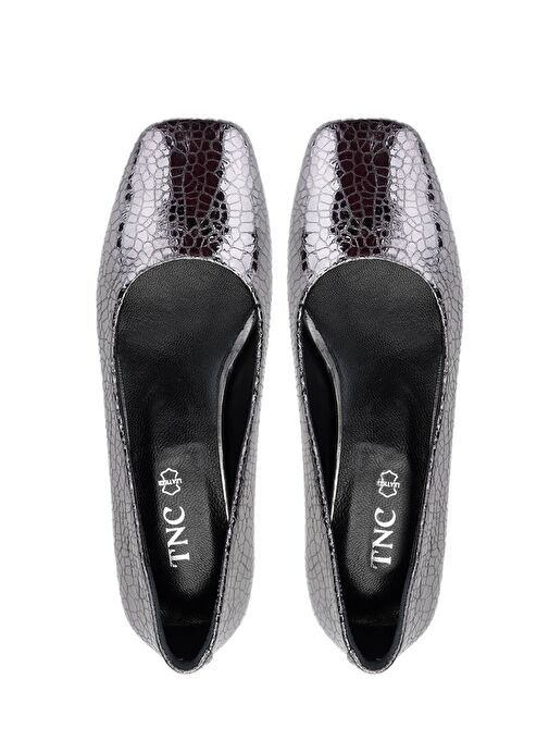 Tamer Tanca Kadın Hakiki Deri Topuklu Ayakkabı - Görsel 6