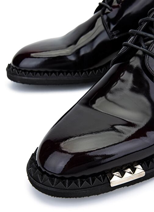 Tamer Tanca Erkek Hakiki Deri Bordo Klasik Ayakkabı - Görsel 5