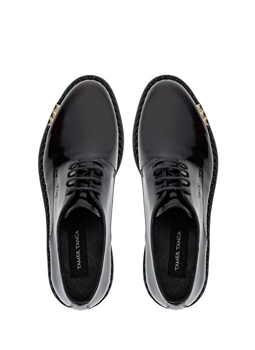 Tamer Tanca Erkek Hakiki Deri Bordo Klasik Ayakkabı - Görsel 6