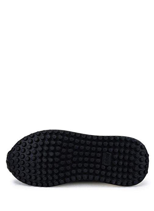 Tamer Tanca Erkek Hakiki Deri Siyah Süet Sneakers & Spor Ayakkabı - Görsel 4