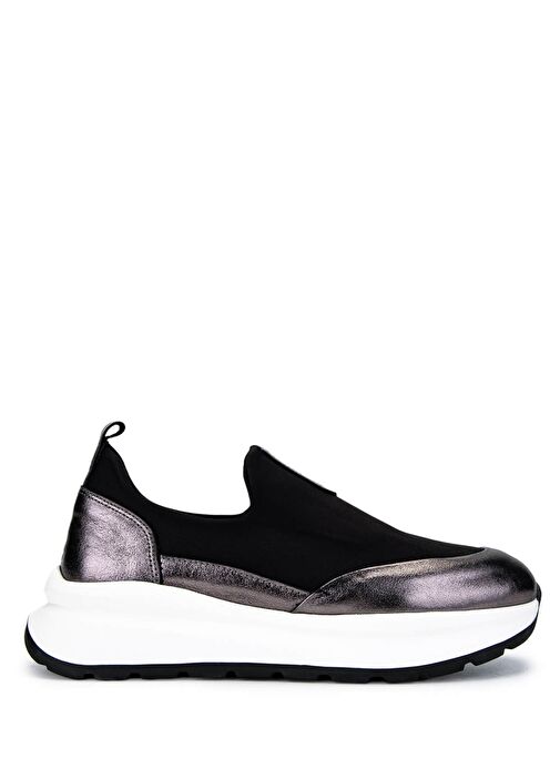 Tamer Tanca Kadın Deri & Tekstil Antrasit Sneakers & Spor Ayakkabı - Görsel 2