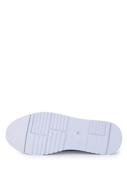 Tamer Tanca Kadın Hakiki Deri Beyaz Comfort Ayakkabı - Görsel 5