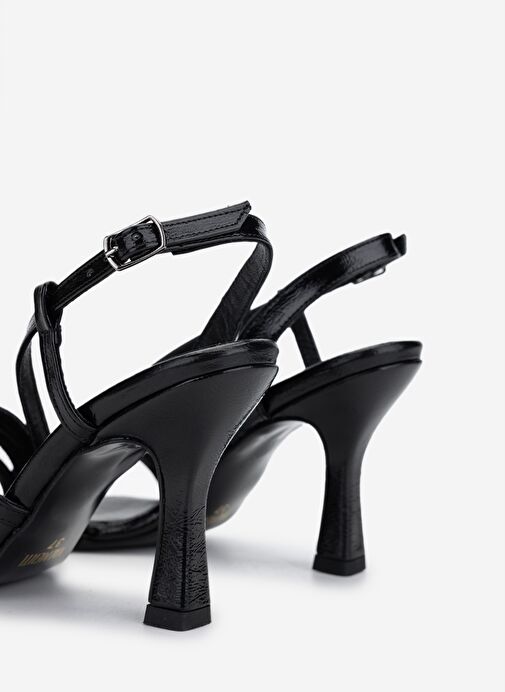 Valmenti Kadın Suni Deri Topuklu Ayakkabı - Görsel 5