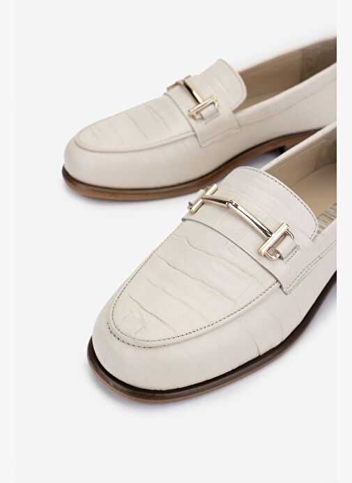 Valmenti Kadın Hakiki Deri Loafer Ayakkabı - Görsel 4