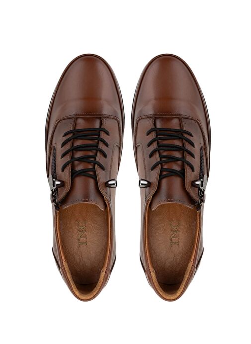 Tamer Tanca Kadın Hakiki Deri Taba Casual Ayakkabı - Görsel 6