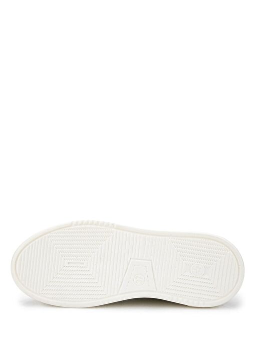 Tamer Tanca Kadın Suni Deri Beyaz Sneakers & Spor Ayakkabı - Görsel 4