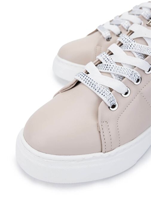 Tamer Tanca Kadın Suni Deri Vizon Sneakers & Spor Ayakkabı - Görsel 4