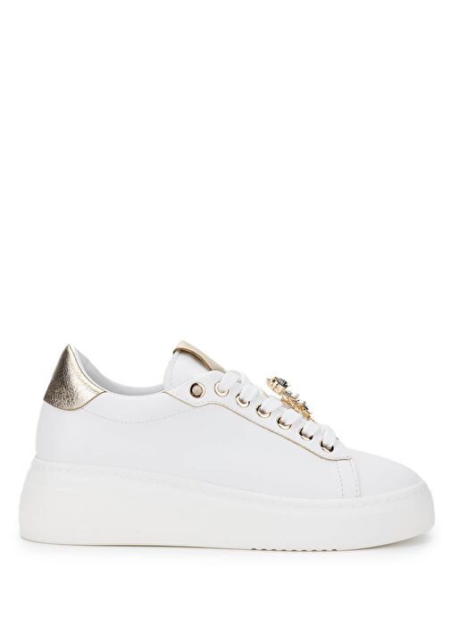 Tamer Tanca Kadın Suni Deri Beyaz Sneakers & Spor Ayakkabı - Görsel 2
