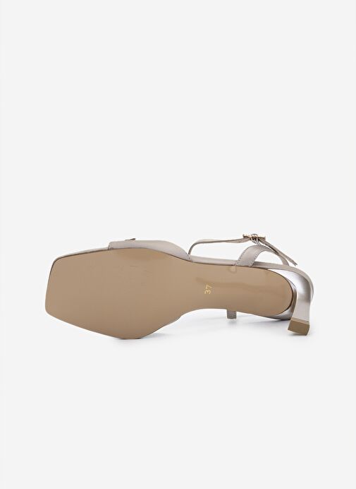 Valmenti Kadın Suni Deri Vizon Topuklu Ayakkabı - Görsel 5