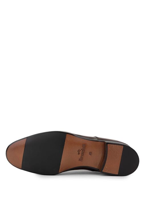 Franceschetti Erkek Hakiki Deri Kahverengi Klasik Ayakkabı - Görsel 5