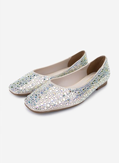 Valmenti Kadın Suni Deri Dore Babet Ayakkabı - Görsel 6