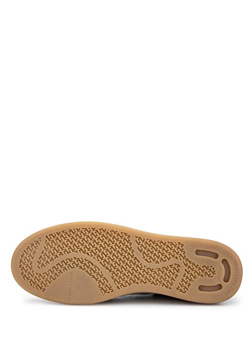 Tamer Tanca Erkek Hakiki Deri Vizon Sneakers & Spor Ayakkabı - Görsel 4