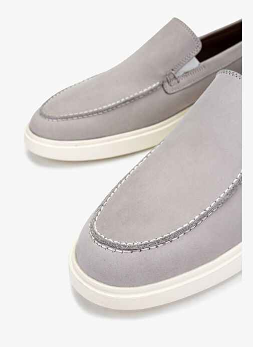 Valmenti Erkek Hakiki Deri Taş Loafer Ayakkabı - Görsel 4