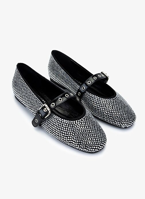 Valmenti Kadın Hakiki Deri Babet Ayakkabı - Görsel 3