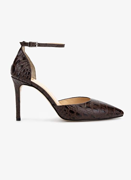 Valmenti Kadın Kahverengi Topuklu Ayakkabı - Görsel 2