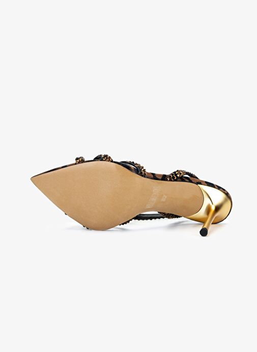 Valmenti Kadın Leopar Topuklu Ayakkabı - Görsel 6