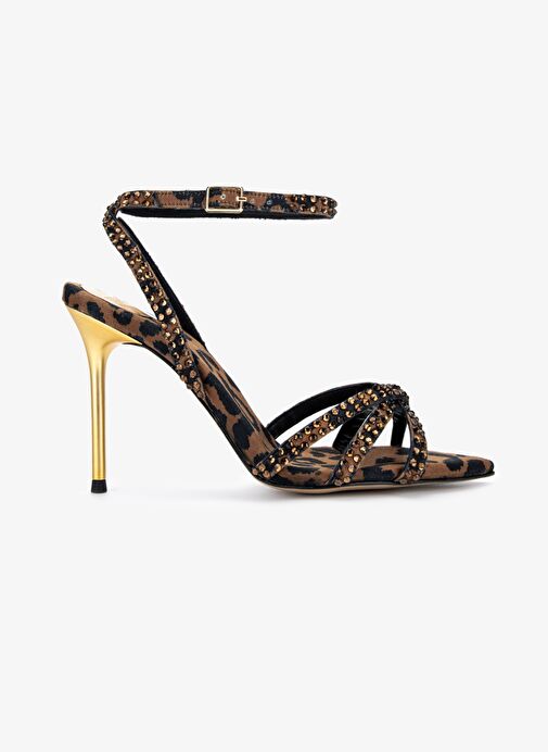 Valmenti Kadın Leopar Topuklu Ayakkabı - Görsel 2