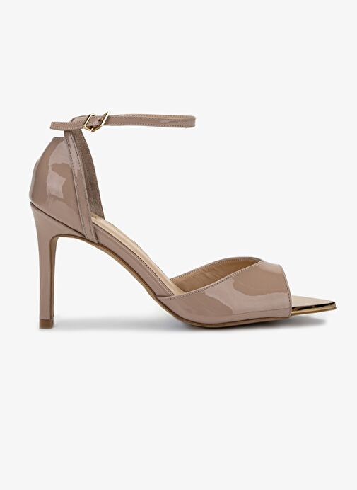 Valmenti Kadın Bej Topuklu Ayakkabı - Görsel 2