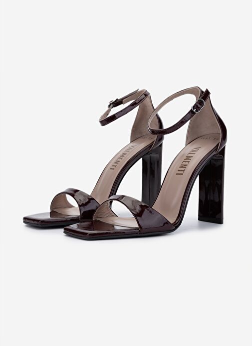 Valmenti Kadın Bordo Topuklu Ayakkabı - Görsel 7